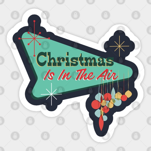 Christmas Is In The Air Sticker by Brooke Rae's